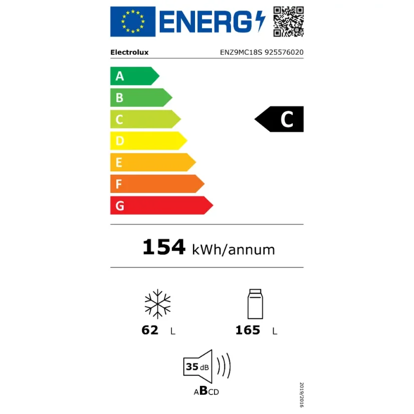 Vestavná chladnička Electrolux ENZ9MC18S