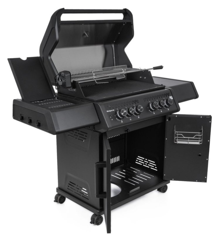 Plynový gril G21 Michigan BBQ Premium Line, 6 hořáků + zdarma redukční ventil