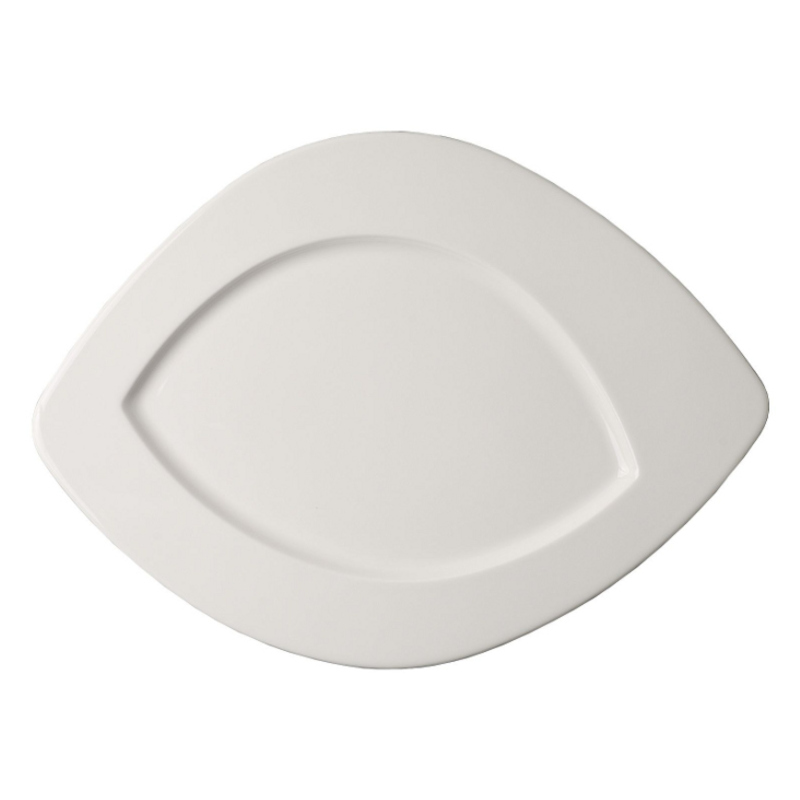 RAK Porcelain RAK Talíř mělký Vanilla 35 × 26 cm | RAK-SPEY35 RAK Porcelain RAK Talíř mělký Vanilla 35 × 26 cm | RAK-SPEY35