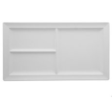 RAK Porcelain RAK Talíř mělký 39 × 21 cm – trojdílný | RAK-CLRP38IN3