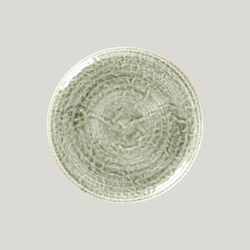 RAK Porcelain Krush talíř mělký coupe pr. 21 cm, zelený RAK Porcelain Krush talíř mělký coupe pr. 21 cm, zelený