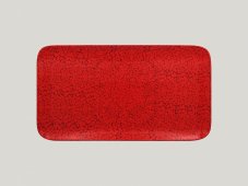 RAK Porcelain RAK Ruby talíř obdélníkový 38 × 21 cm – červená | RAK-RBAURP38