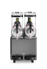 Výrobník ledové tříště 2x12 l, Arktic, 24L, Černá, 220-240V/710W, 415x507x(H)810mm