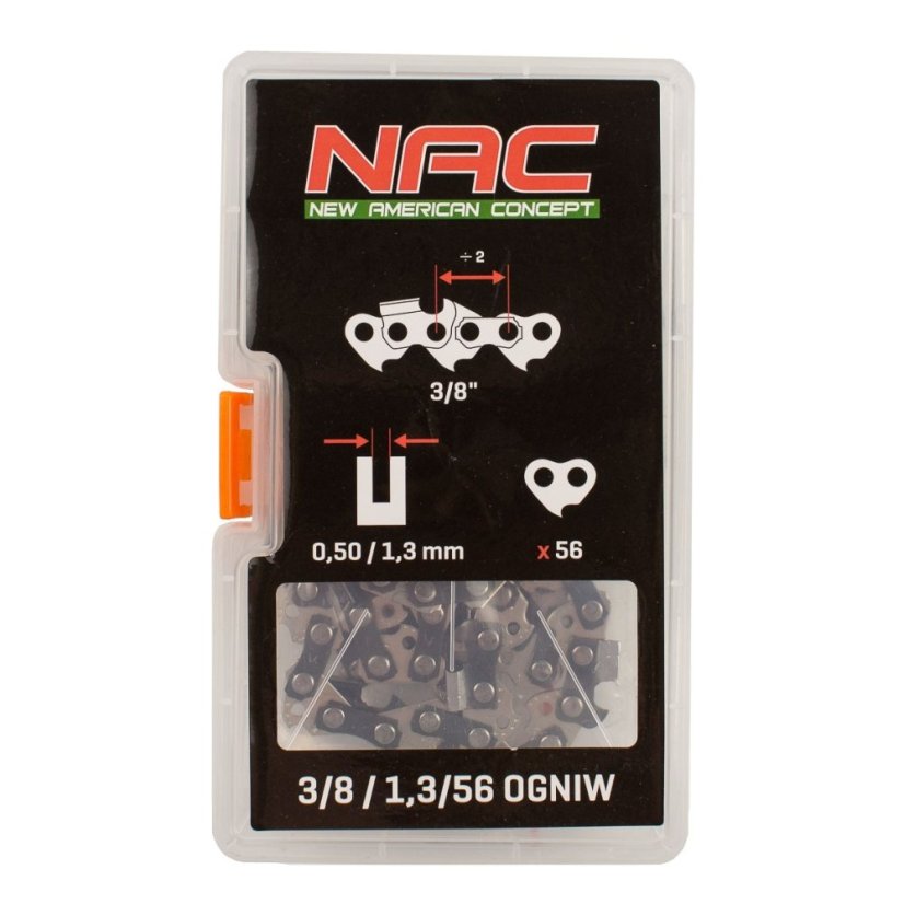 Pilový řetěz NAC 56čl-3/8"-1,3 pro CE24-40 Pilový řetěz NAC 56čl-3/8"-1,3 pro CE24-40