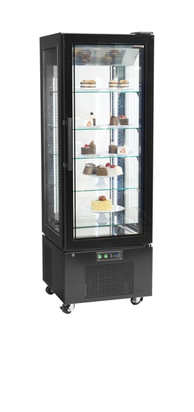 Chladicí vitrína TEFCOLD UPD 400 C Black