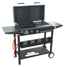 Cattara Gril DOMINO 2in1 plyn/dřevěné uhlí