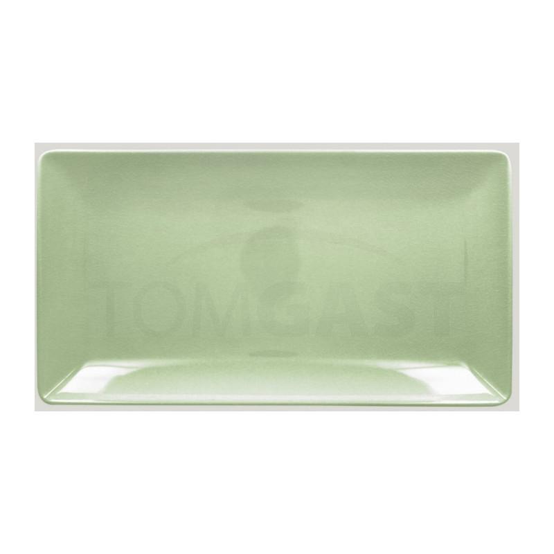 RAK Porcelain RAK Vintage talíř servírovací 33 × 18 cm – zelená | RAK-VNEDRG33GR