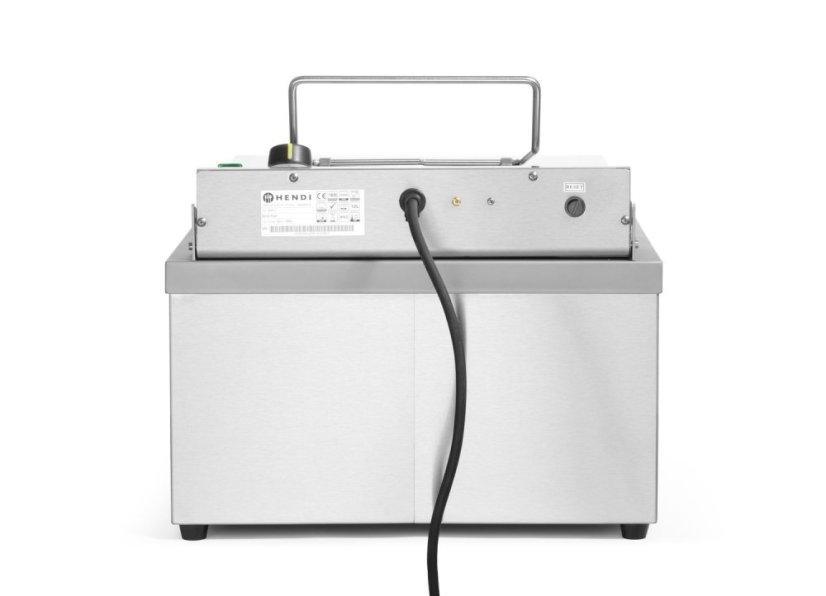 Hluboká fritéza, HENDI, 12L, 230V/3500W, 630x860x(H)438mm