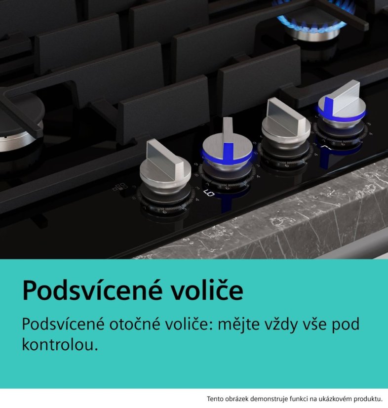 Plynová varná deska Siemens ER6A6PH40