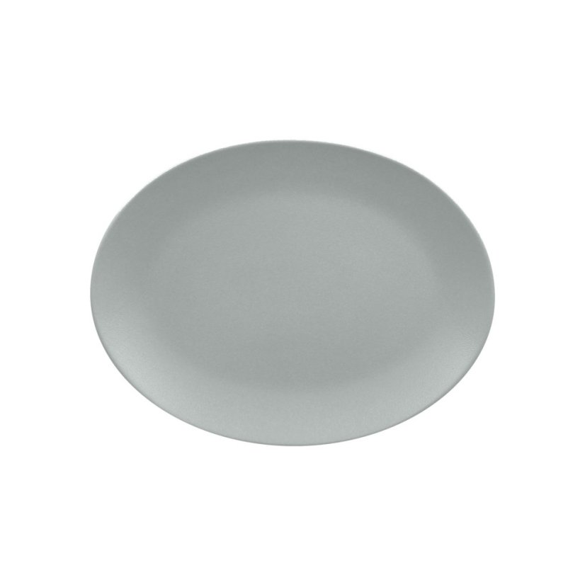 RAK Porcelain RAK Talíř oválný 36 × 27 cm, šedá | RAK-NFNNOP36PG RAK Porcelain RAK Talíř oválný 36 × 27 cm, šedá | RAK-NFNNOP36PG