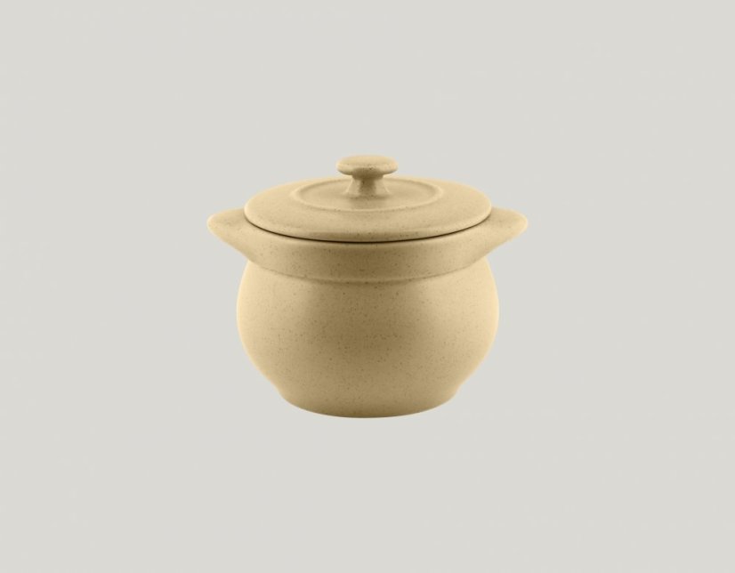 RAK Porcelain RAK Genesis mísa na polévku kulatá s pokličkou 45 cl, mandlová | RAK-GNCFST10AL RAK Porcelain RAK Genesis mísa na polévku kulatá s pokličkou 45 cl, mandlová | RAK-GNCFST10AL