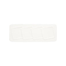 RAK Porcelain RAK Talíř obdélný, 4 zóny 37 × 14 cm | RAK-CRRT4Z