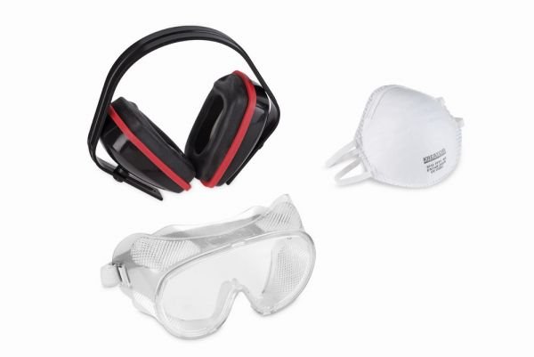 Sada Kreator KRTS60001 - sluchátka, brýle, respirátor Sada Kreator KRTS60001 - sluchátka, brýle, respirátor