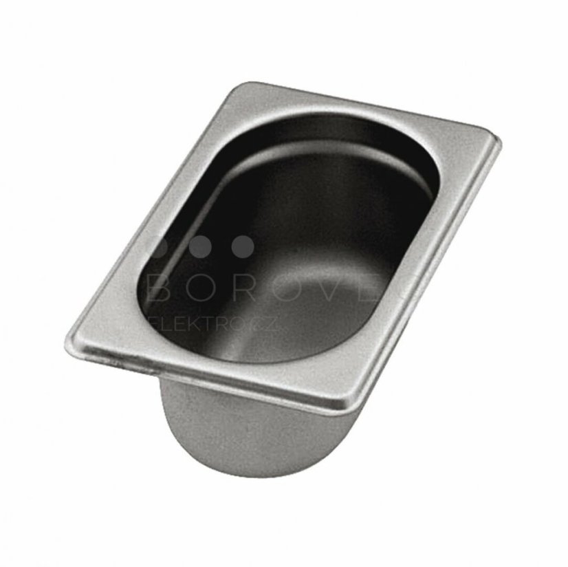 Gastronorm GN 1/9 (h=65 mm) nerezová plná Gastronorm GN 1/9 (h=65 mm) nerezová plná