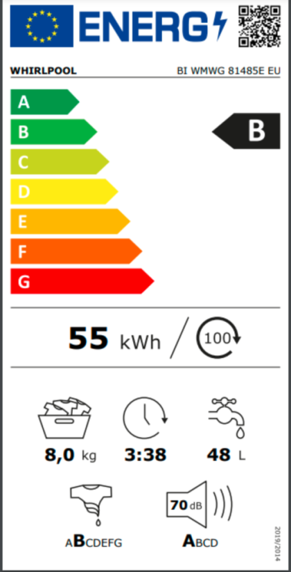 Pračka Whirlpool BIWMWG81485EEU
