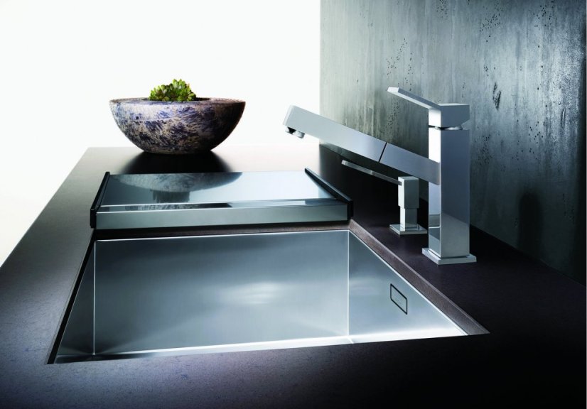 Blanco ZEROX 700 U InFino Nerez hedvábný lesk bez táhla C-Overflow
