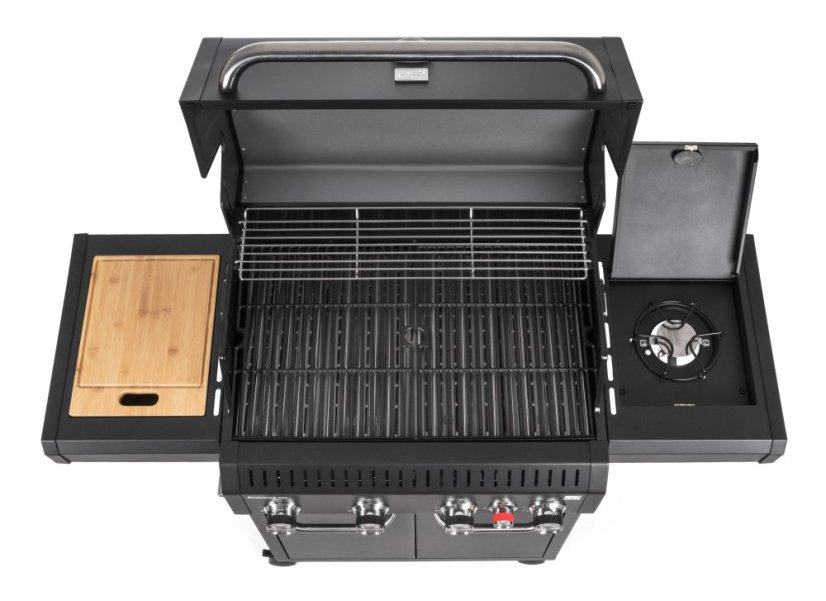 Plynový gril G21 Alabama Black BBQ Premium Line, 5 hořáků + zdarma redukční ventil