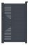 Branka G21 Marion 100x158 cm pravá, antracitová