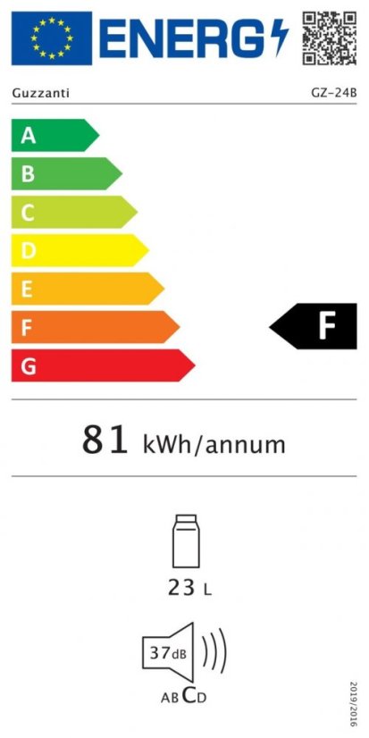 Autochladnička Guzzanti GZ 24B