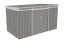 Zahradní domek G21 GRAH 700 - 340 x 206 cm, metalický šedý