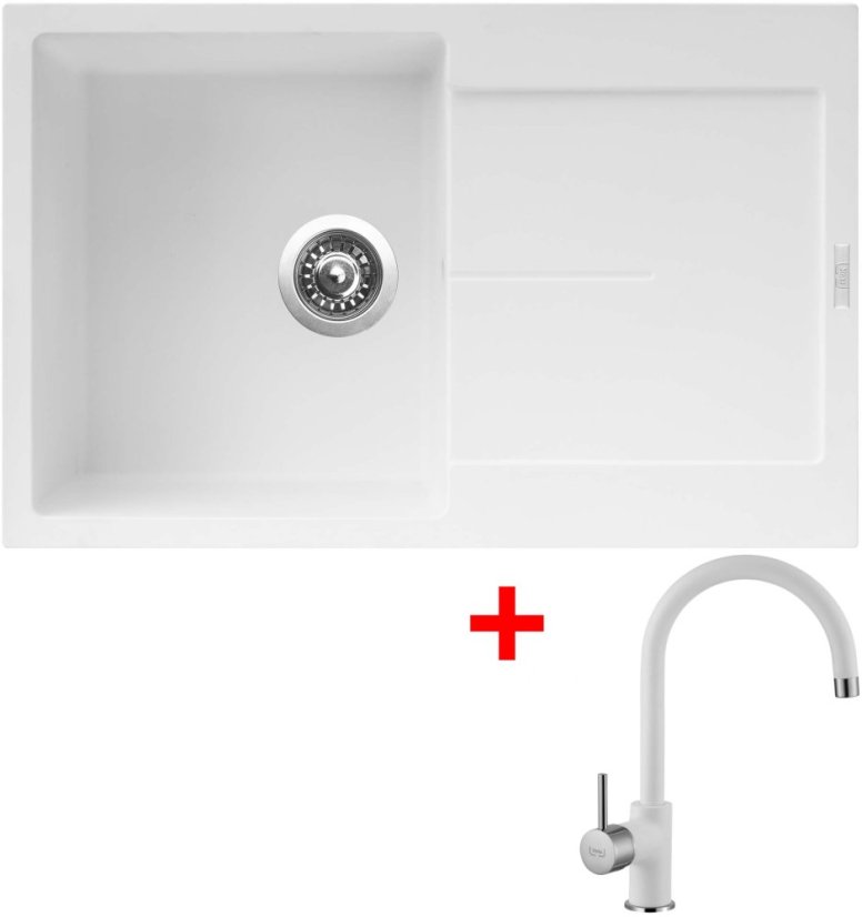 Sinks ULTIMA 790 Milk + Vitalia GR Sinks ULTIMA 790 Milk + Vitalia GR
