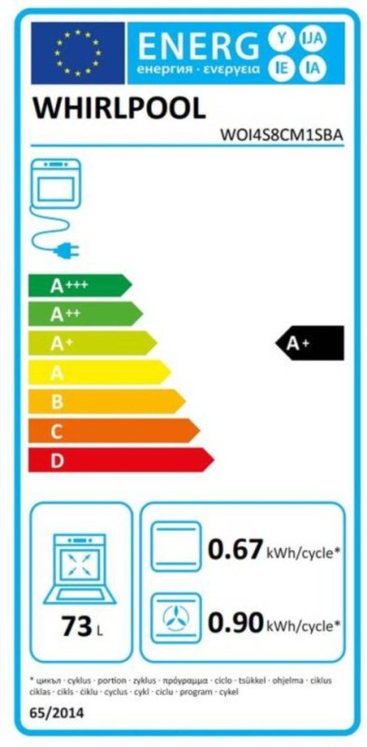 Vestavná trouba Whirlpool WOI4S8CM1SBA