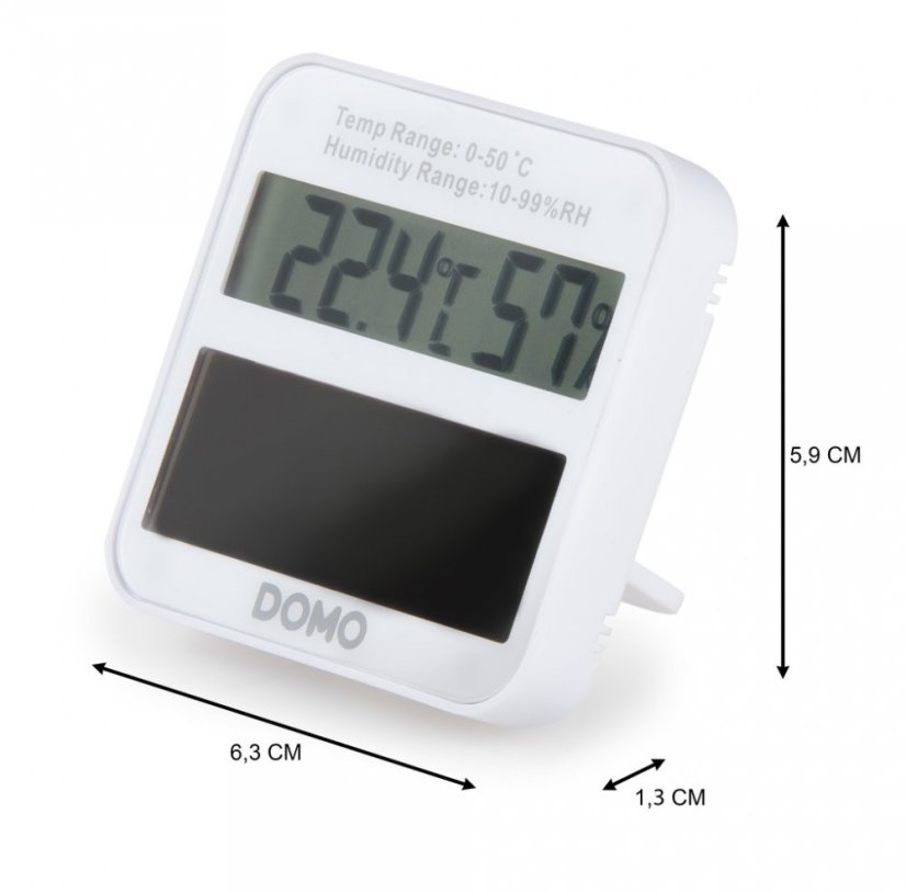 Digitální teploměr a vlhkoměr DOMO DO3101