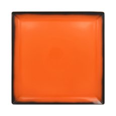 RAK Porcelain RAK Talíř čtvercový 30,2 cm, oranžová | RAK-LEEDSQ30OR