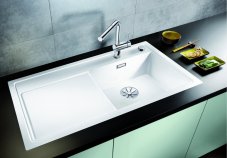 Blanco ZENAR XL 6 S-F InFino Silgranit bílá soft dřez vlevo s exc. bez přísl.