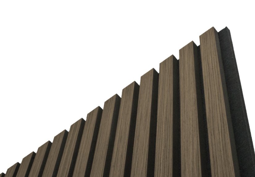 Akustický panel G21 270x60,5x2,1 cm, kouřový dub