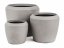 Květináč G21 Cement Round 55,6 x 55,6 x 48,4