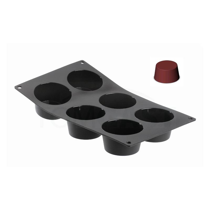 de Buyer Silikonová forma – mufinky 7,2 × 3 cm | D-1962-01 de Buyer Silikonová forma – mufinky 7,2 × 3 cm | D-1962-01