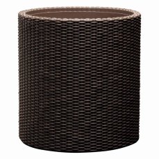 Květináč Keter Cylinder L Brown