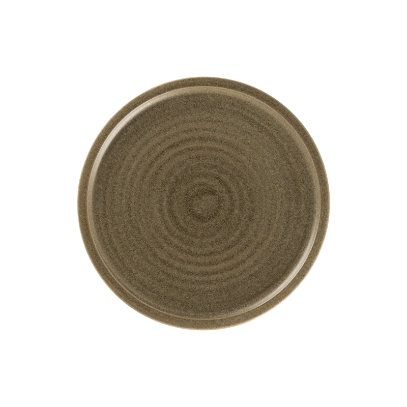 RAK Porcelain Ease selva talíř mělký pr. 20,4 cm, tmavě hnědý RAK Porcelain Ease selva talíř mělký pr. 20,4 cm, tmavě hnědý