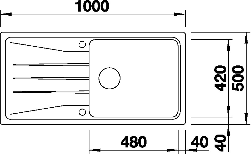 Blanco SONA XL 6 S Silgranit bílá oboustranné provedení