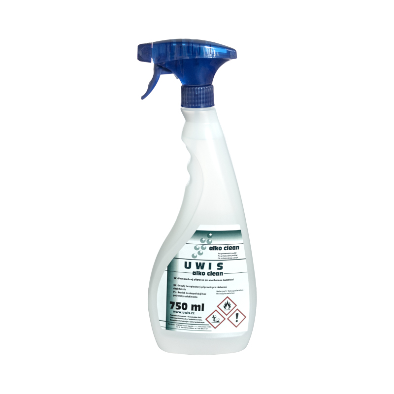 UWIS Bezoplachová dezinfekce Alko clean 750 g UWIS Bezoplachová dezinfekce Alko clean 750 g