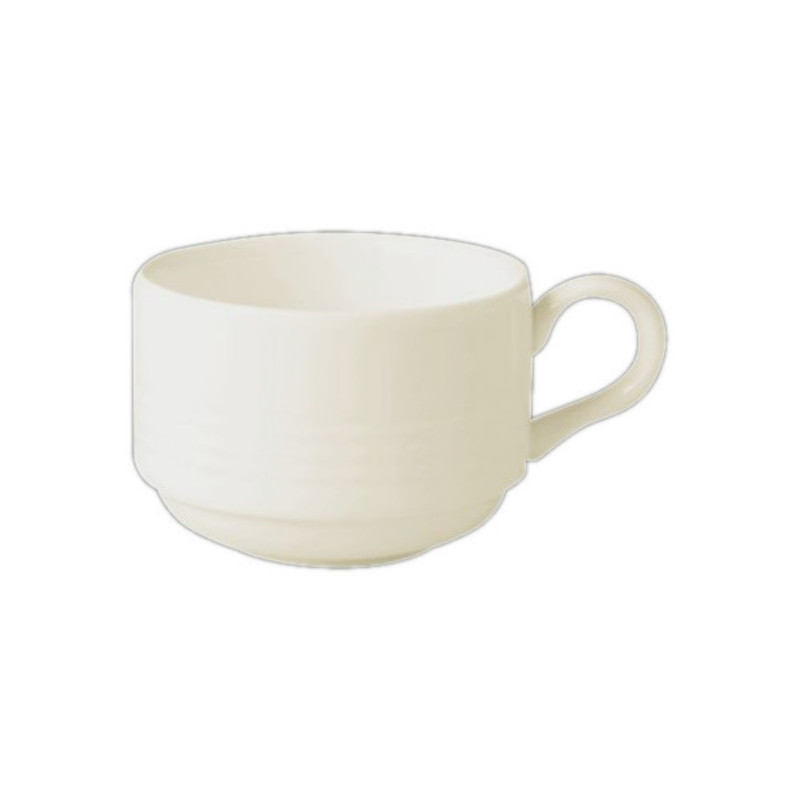 RAK Porcelain RAK Šálek vysoký 20 cl – stohovatelný | RAK-BACU20D7