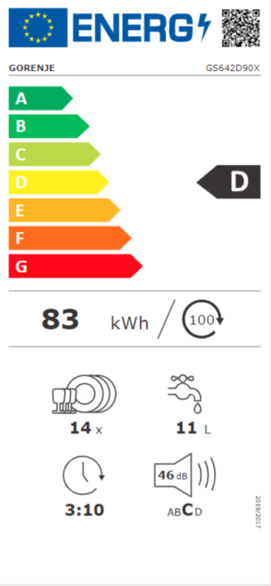 Myčka nádobí Gorenje GS642D90X