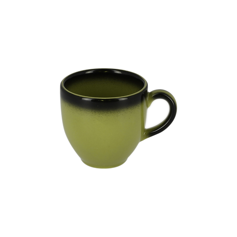 RAK Porcelain RAK Šálek na espresso 9 cl - zelená | RAK-LECLCU09LG RAK Porcelain RAK Šálek na espresso 9 cl - zelená | RAK-LECLCU09LG