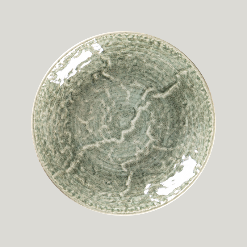 RAK Porcelain Krush talíř hluboký coupe pr. 26 cm, zelený RAK Porcelain Krush talíř hluboký coupe pr. 26 cm, zelený