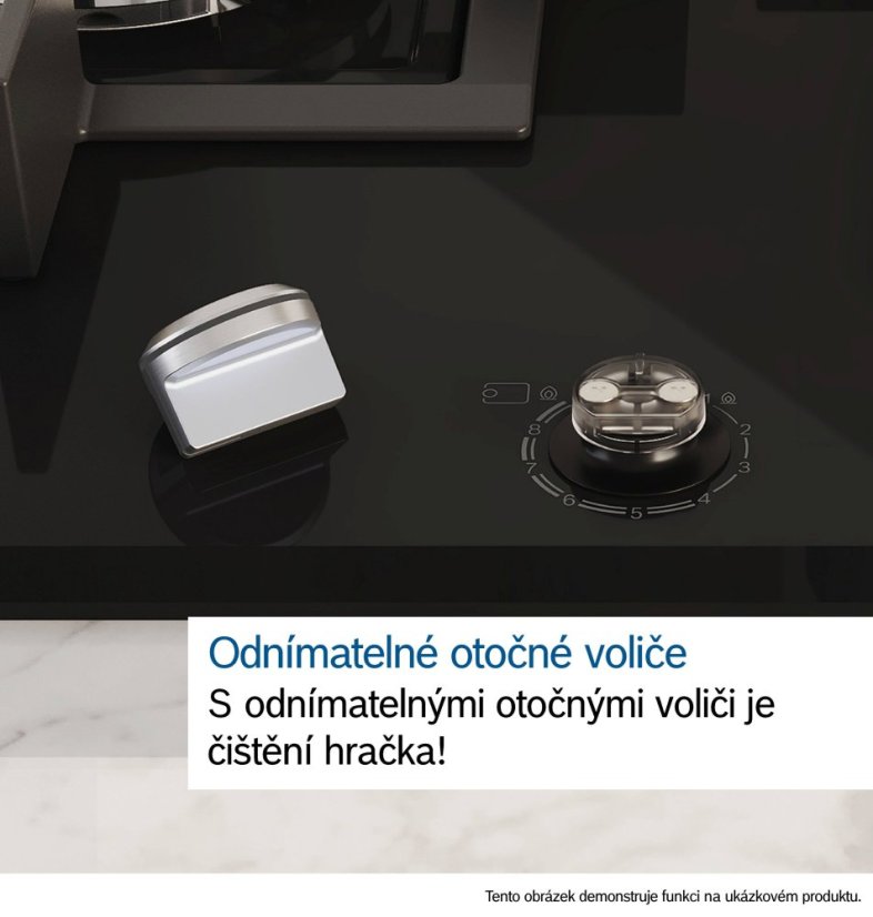 Plynová varná deska Bosch PCQ7A5I95