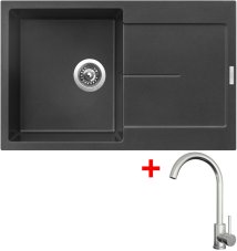 Sinks ULTIMA 790 Metalblack + ARCO celonerezová