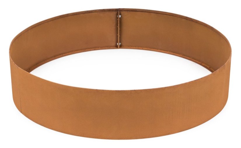 Zahradní obrubník G21 90 x 20 cm, kruhový, Corten
