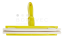 Vikan stěrka ruční 250mm žlutá 77516
