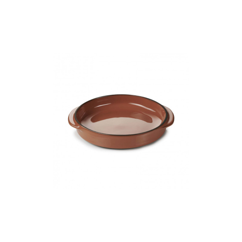 Revol Carectere Culinaire kastrůlek oválný pr. 14 cm, skořicový Revol Carectere Culinaire kastrůlek oválný pr. 14 cm, skořicový