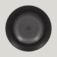RAK Porcelain RAK Trinidad talíř hluboký s hranou pr. 30 cm, šedý | RAK-TRCLDP30BG