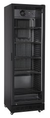 Chladnička pro zadní bar, jednokřídlé dveře, Arktic, 274L, Černá, 230V/195W, 600x590x(H)1828mm