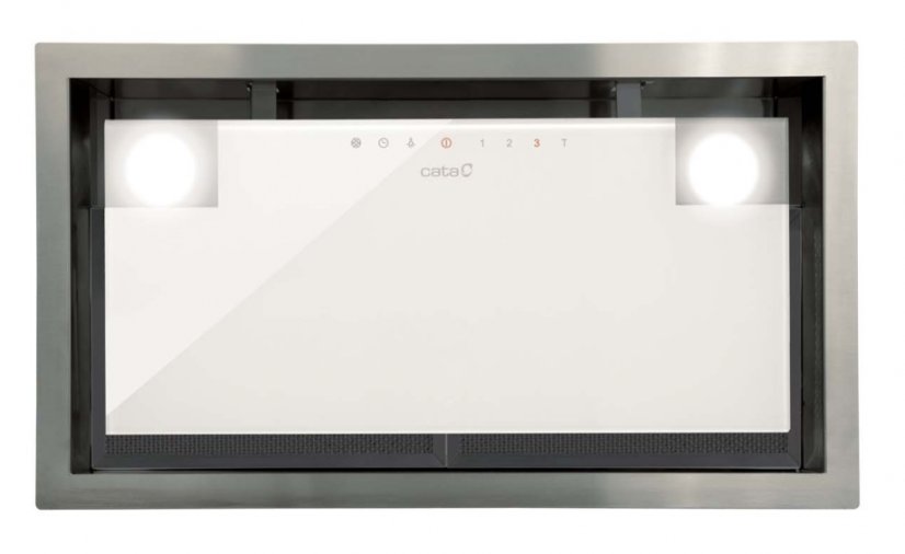 Vestavná digestoř Cata GC DUAL 45 Bílé sklo