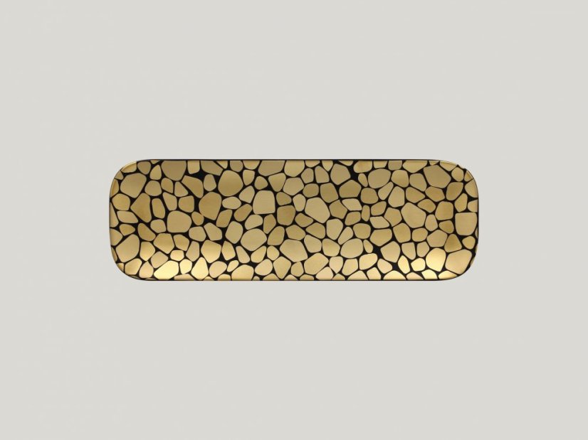 RAK Porcelain RAK Pebbles talíř obdélný 33 × 11 cm | RAK-PBAURPN33