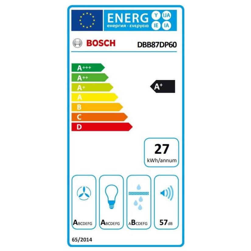 Vestavná digestoř Bosch DBB87DP60